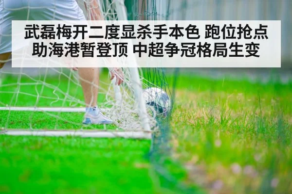 武磊梅开二度显杀手本色 跑位抢点助海港暂登顶 中超争冠格局生变